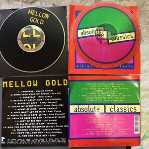 Absolute Classics & Mellow Gold CD's Various Artists Classic Love Songs